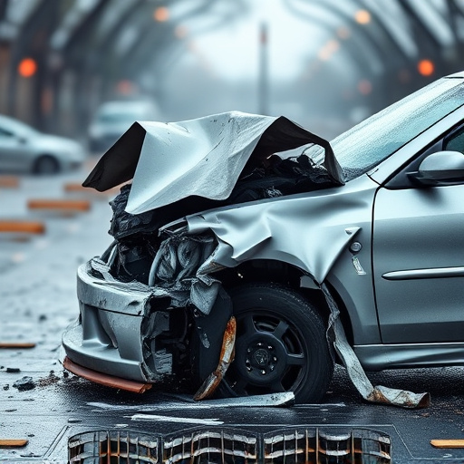 car crash damage