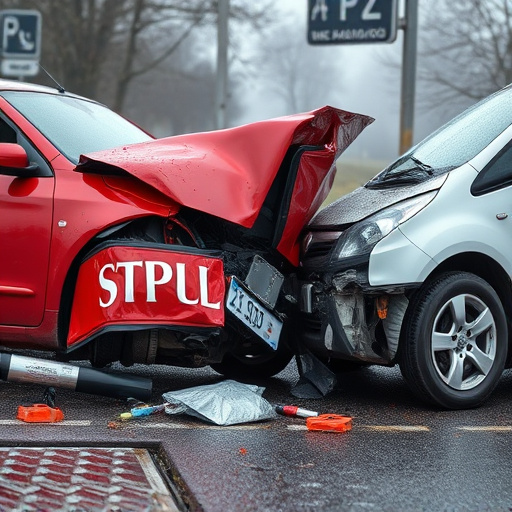 car crash damage