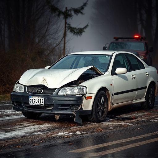 car crash damage