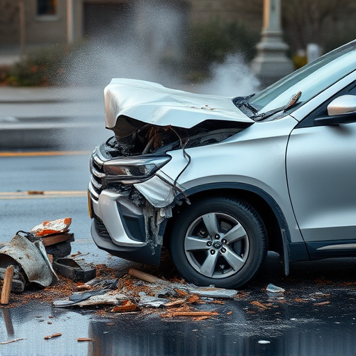 car crash damage