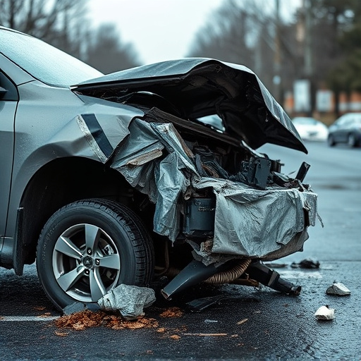 car crash damage