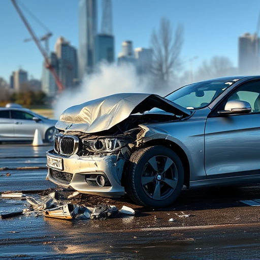 car crash damage