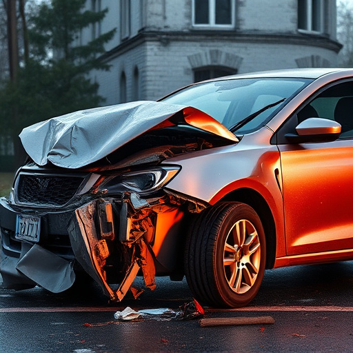 car crash damage