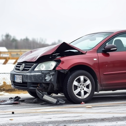 car crash damage