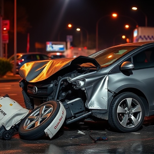 car crash damage
