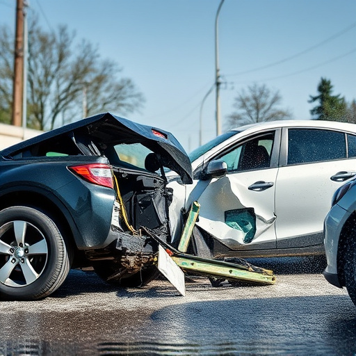 car crash damage