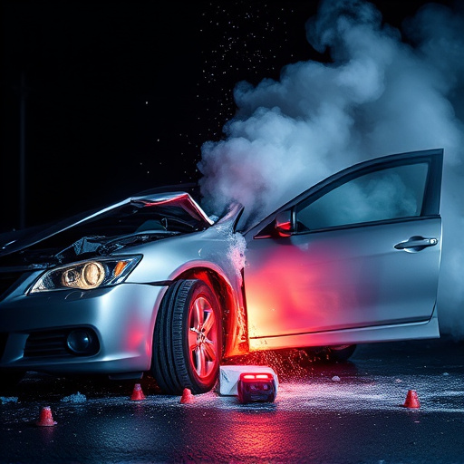 car crash damage