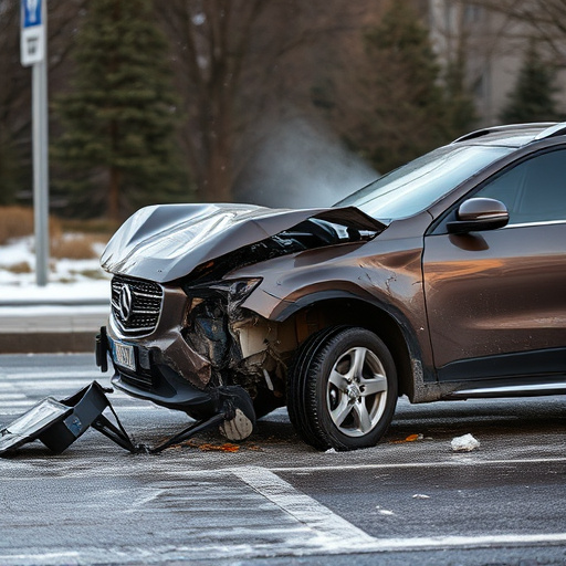 car crash damage