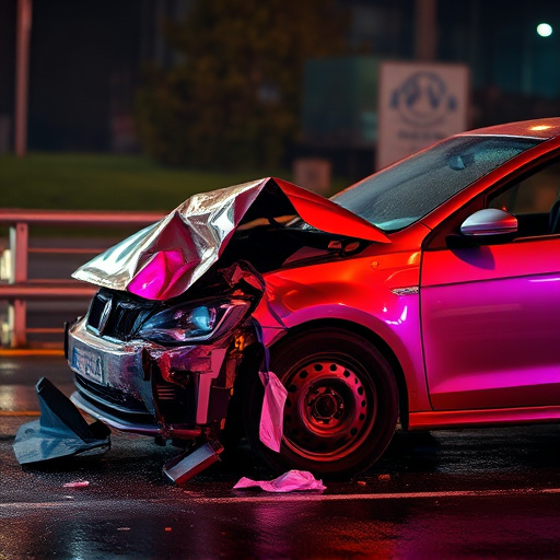 car crash damage