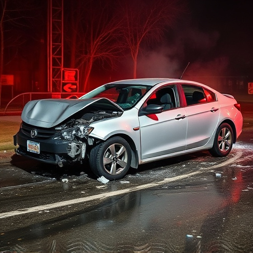 car crash damage