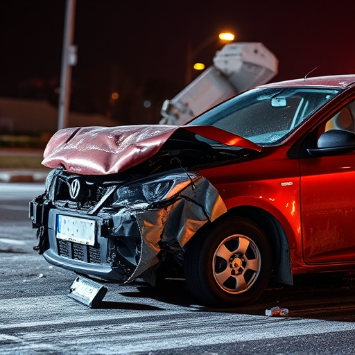 car crash damage