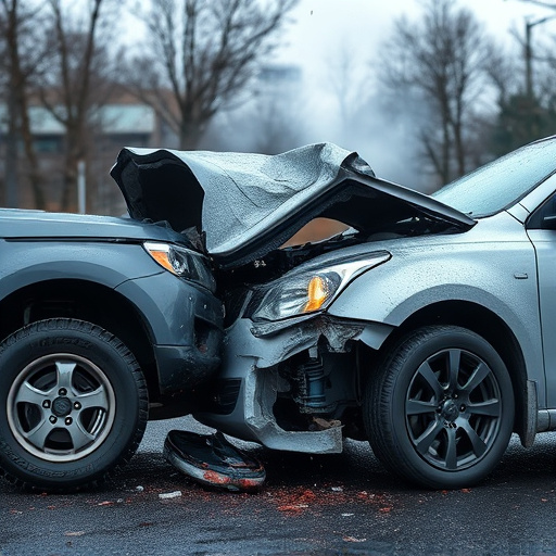 car crash damage