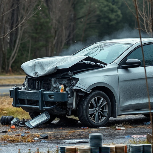 car crash damage