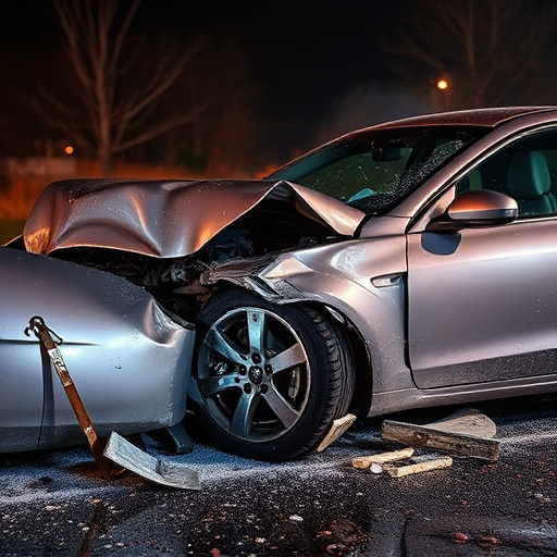 car crash damage