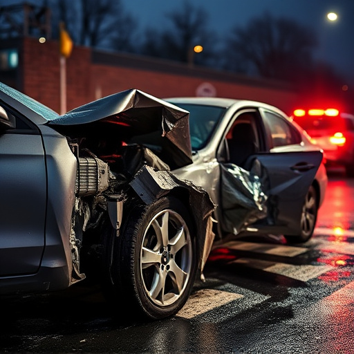 car crash damage