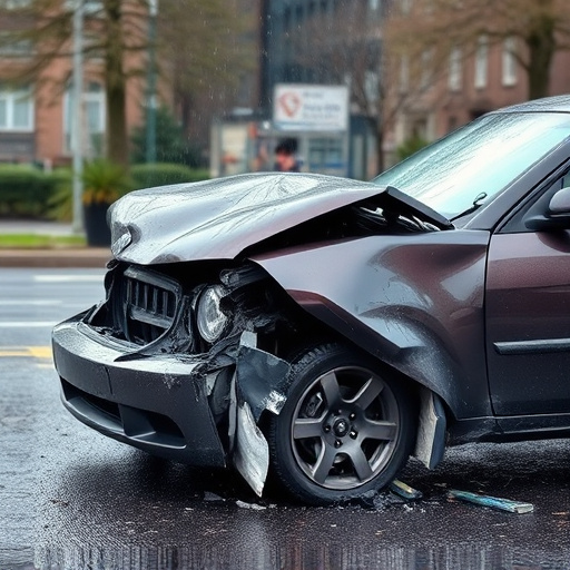 car crash damage