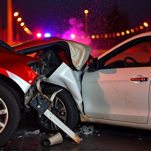 car crash damage