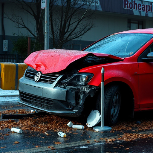 car crash damage