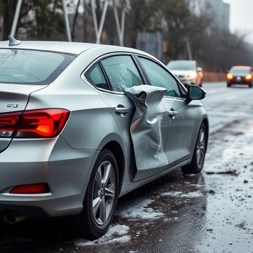 car crash damage