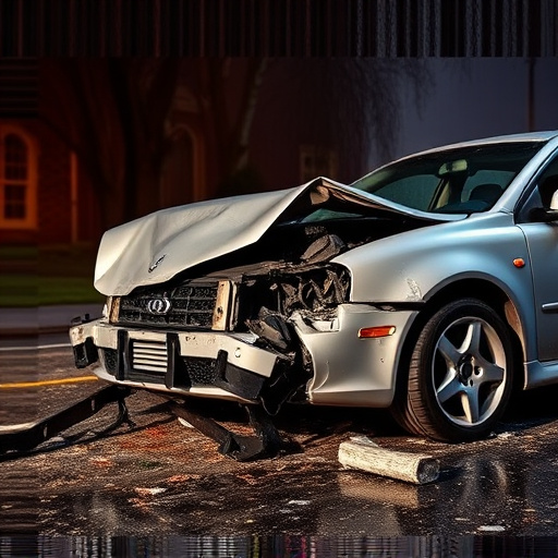 car crash damage
