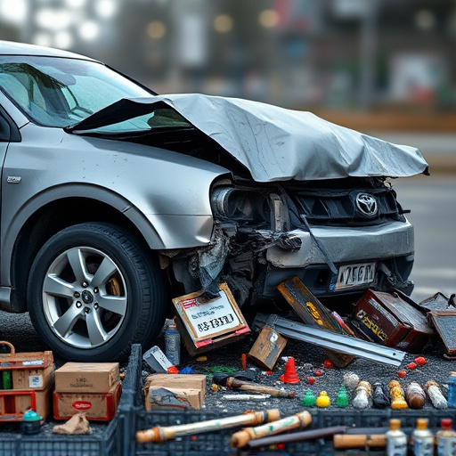 car crash damage