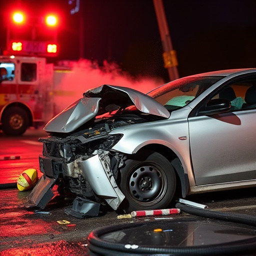 car crash damage