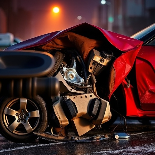 car crash damage