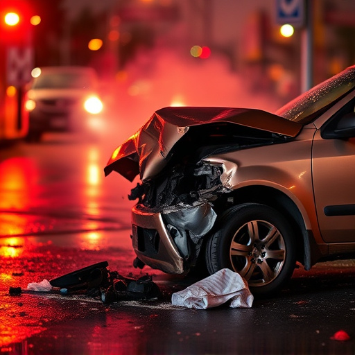 car crash damage