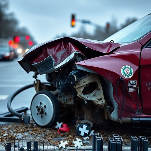 car crash damage