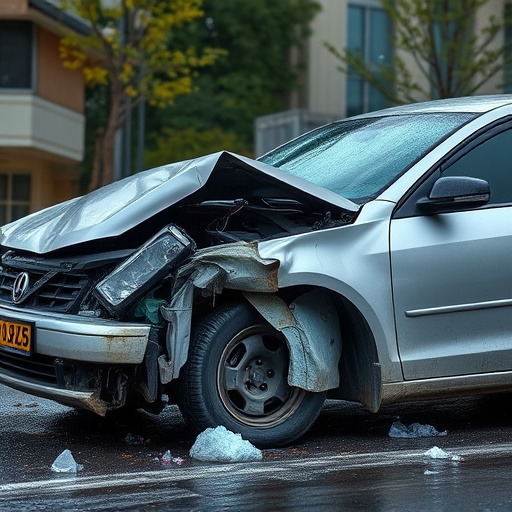 car crash damage