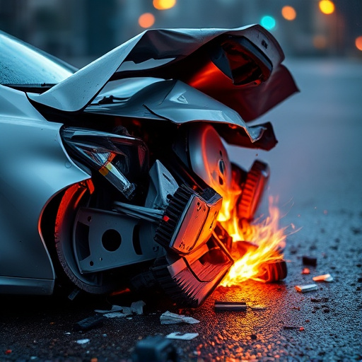 car crash damage