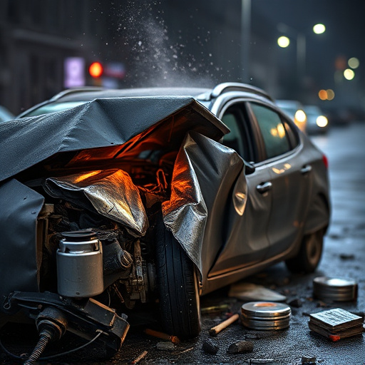 car crash damage