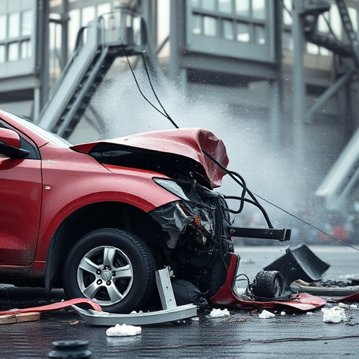 car crash damage