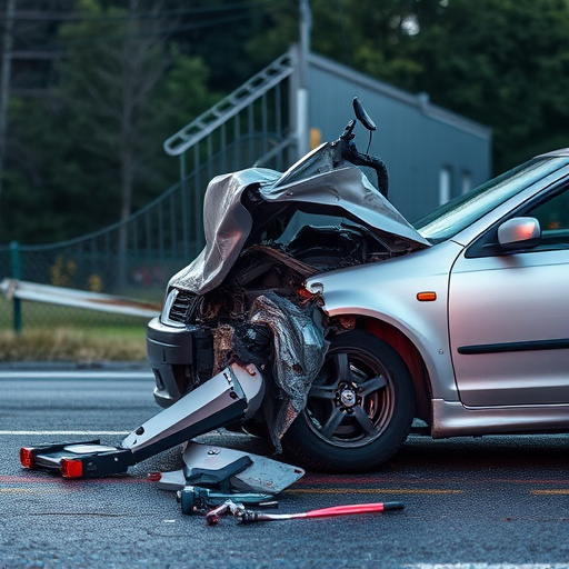 car crash damage