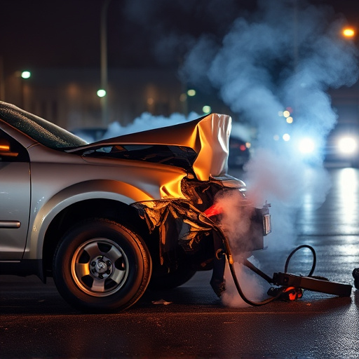 car crash damage