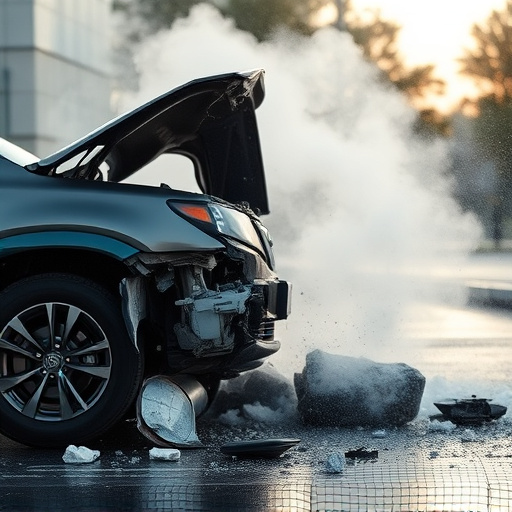 car crash damage