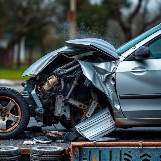 car crash damage