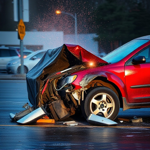 car crash damage