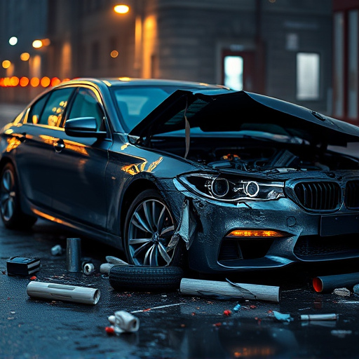 car crash damage