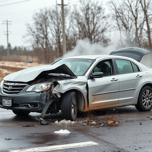 car crash damage