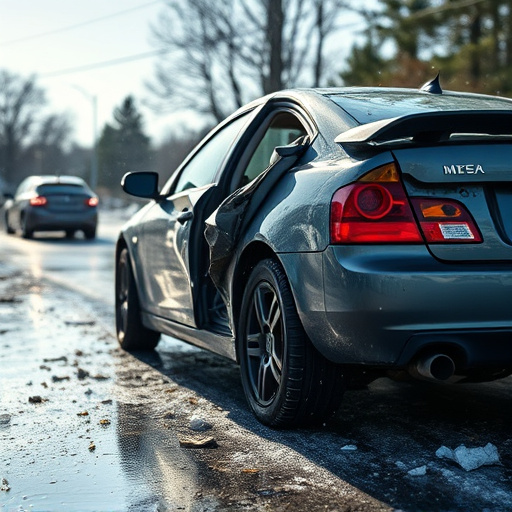 car crash damage