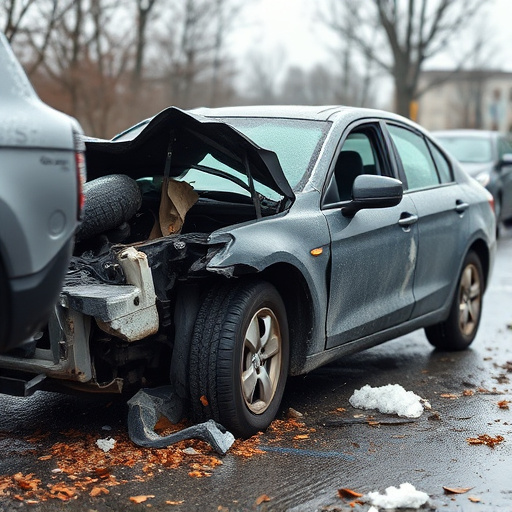 car crash damage