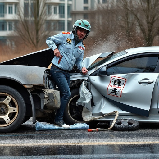 car crash damage