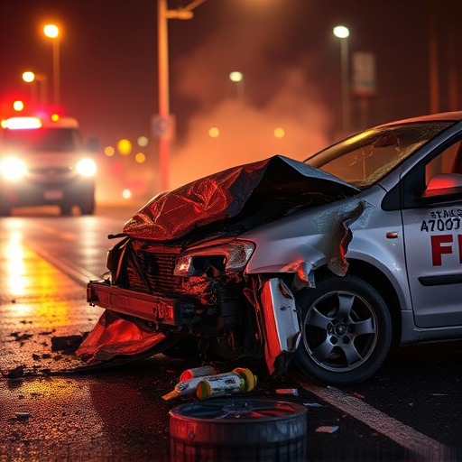 car crash damage