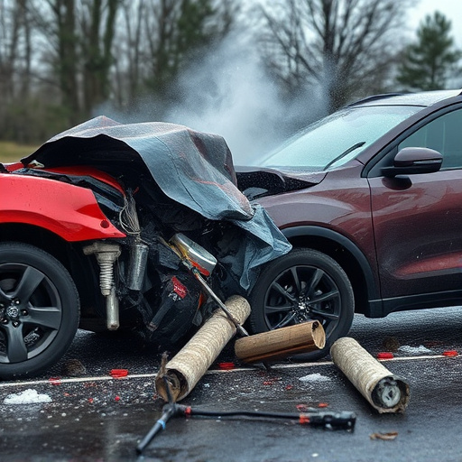 car crash damage