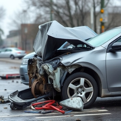 car crash damage