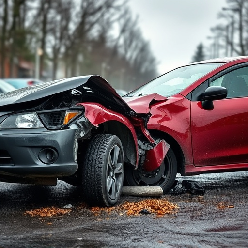 car crash damage