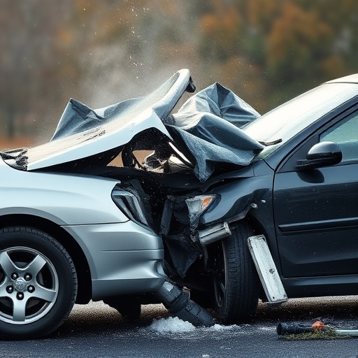 car crash damage