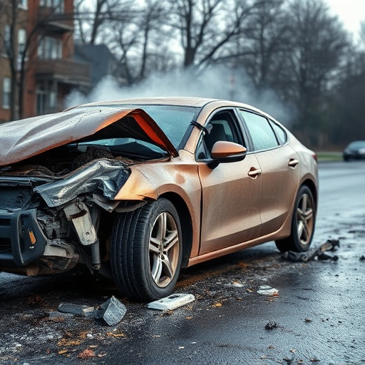 car crash damage