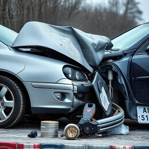 car crash damage